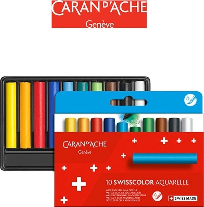 Caran d`Arche Kredki akwarelowe woskowe CARAN